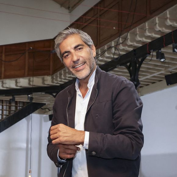 Exclusif - Ary Abittan pendant l’enregistrement d’Animaux Stars, présenté par B.Montiel et diffusé le 4 octobre 2025 sur Animaux TV, à Paris, France le 3 juillet 2025. © Jack Tribeca/Bestimage