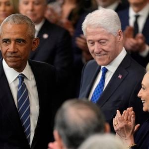 Les célébrités lors de l'investiture de D. Trump en tant que 47ème Président des Etats-Unis au Capitole à Washington DC, le 20 janvier 2025. Photo Press Service / BESTIMAGE