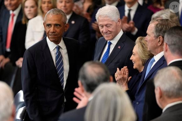 Les célébrités lors de l'investiture de D. Trump en tant que 47ème Président des Etats-Unis au Capitole à Washington DC, le 20 janvier 2025. Photo Press Service / BESTIMAGE