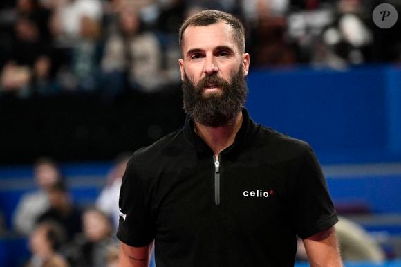 Benoît Paire au tournoi de Montpellier en 2024.