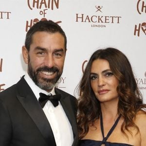 Elle a fait de même avec sa mère.
Robert Pirès et Jessica Lemarie - Soirée de gala "Chain of Hope" à Londres le 16 novembre 2018. © Bestimage