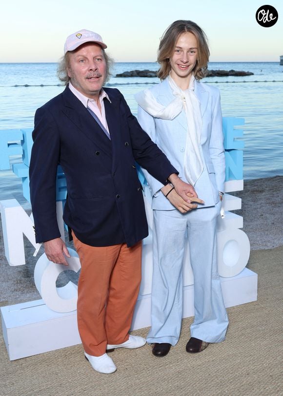 Philippe Katerine et son fils Billy Blanchard a l'after party au 'Neptune' lors de la 65ème édition du Festival TV De Monte Carlo le 13 Juin 2026 © Denis Guignebourg /Bestimage