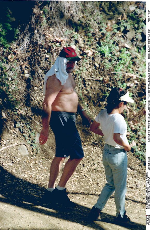 Gene Hackman et sa femme Betsy en 1995
©NIZON / BESTIMAGE