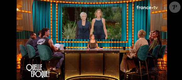 Muriel Robin invitée sur le plateau de "Quelle époque !" sur France 2 le 20 décembre 2025.
