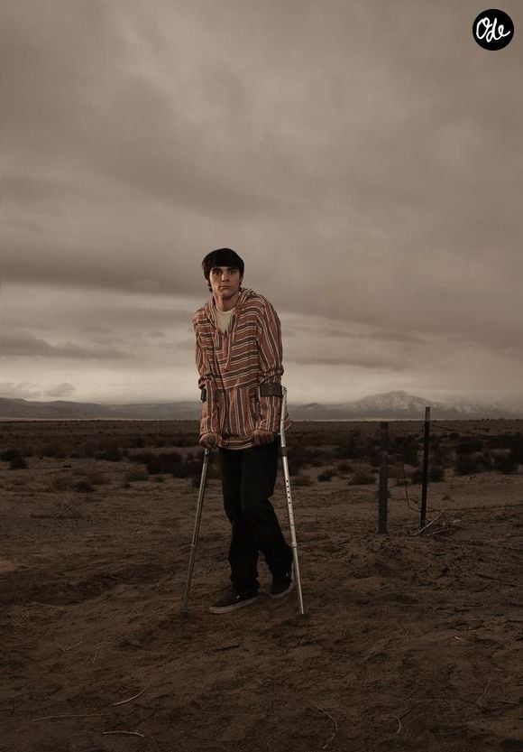 RJ Mitte dans le rôle de Walter White Jr. dans "Breaking Bad", 2013.