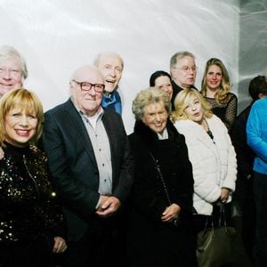 Pierre Charby a été une immense star de la chanson.

Exclusif - Pierre Charby, Jean Renard, André Torrent, Stone et son mari Mario d'Alba, Nicoletta et son mari Jean-Christophe Molinier, Zvi Brant avec sa femme Corinne et leur fille Yona Brant - Anniversaire de Zvi Brant, frère du chanteur Mike Brant, lors de la comédie musicale "Hit Parade" au palais des Congrès à Paris. JLPPA / Bestimage