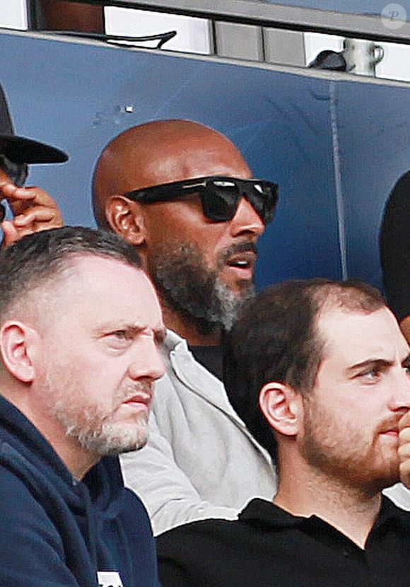 Illustration du match de Football americain Paris Musketeers vs Hamburg Sea Devils en European League of Football au stade Jean Bouin a Paris en presence de Nicolas Anelka le 2 juin 2024. 

Photo : Jonathan Rebboah / Panoramic / Bestimage