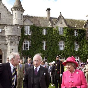 Garden Party au château de Balmoral le 8 août 2002  ALPHA AGENCY / BESTIMAGE