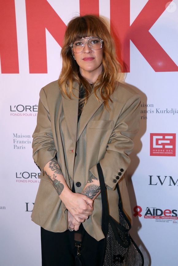 Exclusif - Daphné Bürki - 13ème édition du "Dîner de Gala de LINK pour AIDES" au Pavillon Gabriel à Paris, France, le 04 Décembre 2023.  © Bertrand Rindoff / Bestimage