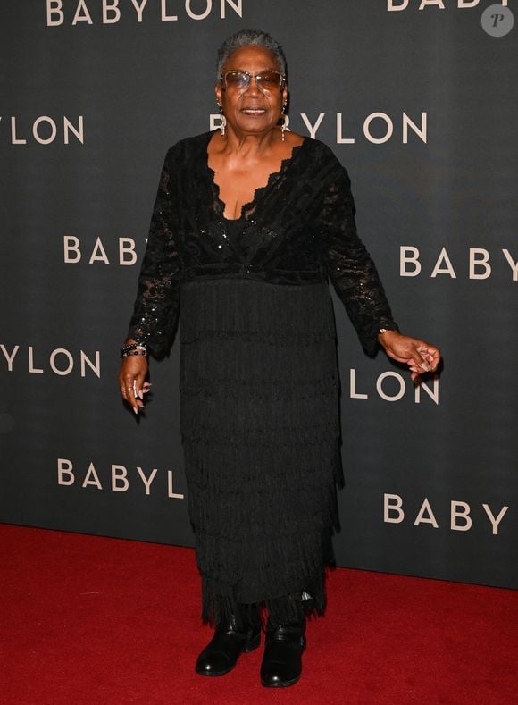 Firmine Richard à la première du film "Babylon" au cinéma Le Grand Rex à Paris, France, le 14 janvier 2023. © Coadic Guirec/Bestimage