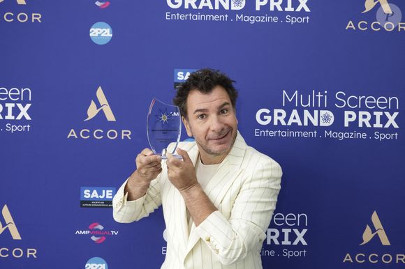 Michaël Youn - Première édition du Multi Screen Grand Prix : une célébration inédite de la création audiovisuelle française dans le cadre prestigieux du Pullman Paris Tour Eiffel sous la présidence de S. Martin. Paris le 12 juin 2025 - © Jack Tribeca / Bestimage