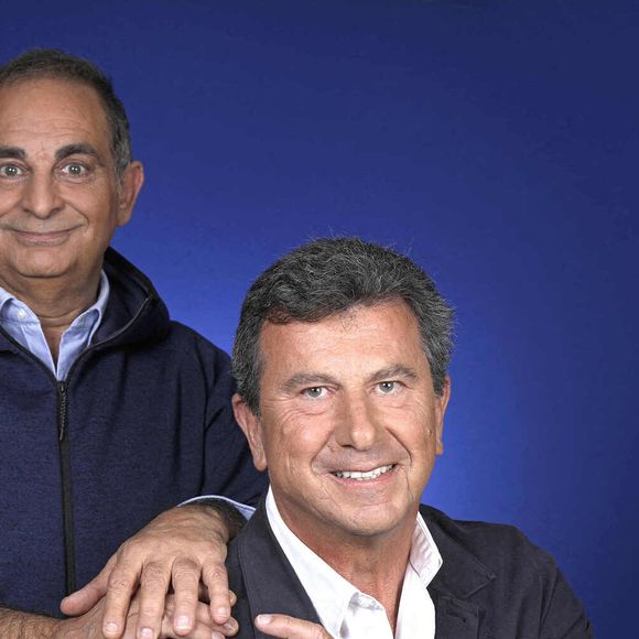 Pascal Bataille et Laurent Fontaine lors d'une séance photo à Paris, France, le 28 septembre 2022. Photo par Vim/ABACAPRESS.COM