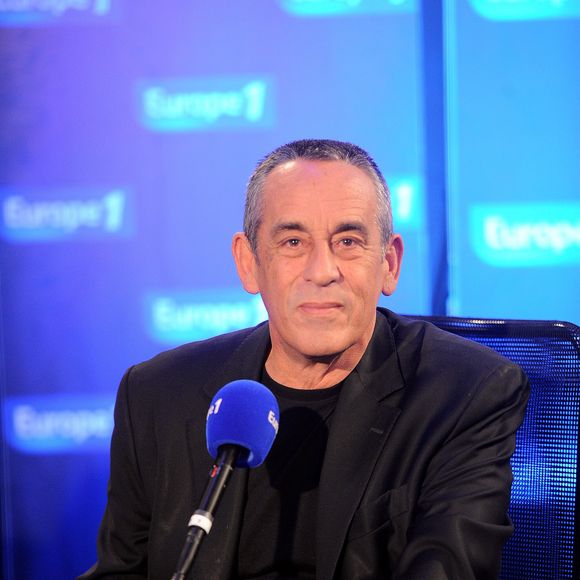 Thierry Ardisson dans "Faites entrer l'invité" sur Europe 1 en 2013 © Guillaume Gaffiot /Bestimage