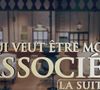 Jeudi 22 janvier, M6 a diffusé en deuxième partie de soirée "Qui veux être mon associé ? la suite". 
Capture d'écran de "Qui veux être mon associé ?" sur M6