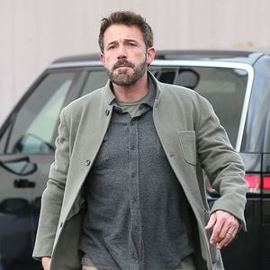 Ben Affleck et sa femme Jennifer Lopez sont allés commander un Mcdo à Studio City le 16 novembre 2023. Broadimage / Bestimage