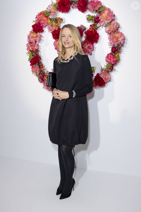 Delphine Arnault  au photocall du dîner de lancement des Parfums Louis Vuitton, Stellar Times, Cosmetic Cloud, Dancing Blossom, Rhapsody et Symphony, à la fondation Louis Vuitton à Paris, France, le 5 juillet 2021. © Olivier Borde/Bestimage