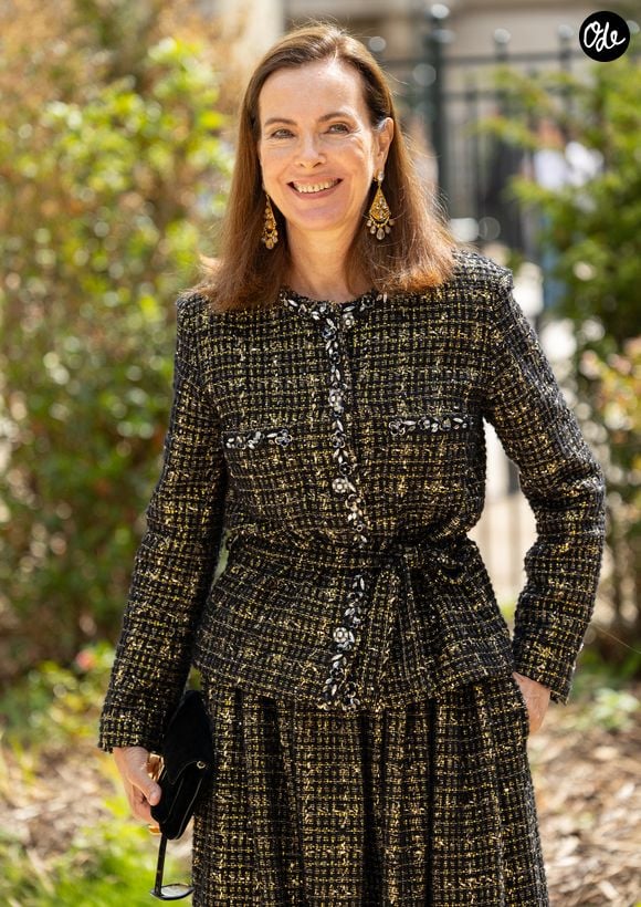 Carole Bouquet au défilé Chanel Collection Haute Couture Automne/Hiver 2025-2026 lors de la Fashion Week de Paris (PFW), au Grand Palais, à Paris, France, le 8 juillet 2025.

© Thibault Duboucher/Bestimage