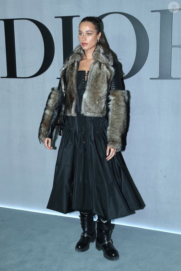 Sarah Lysander - Célébrités au Défilé de Mode Dior, Prêt-à-porter Automne / Hiver 2025-2026 dans le cadre de la Fashion Week de Paris, France, le 04 Mars 2025. 

© Bertrand Rindoff / Bestimage