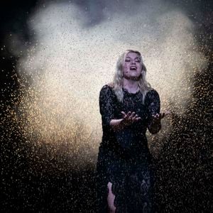 Louane aux répétitions de la 69e édition de l'Eurovision, en Suisse, le 14 mai 2025(Credit Image: © Baden Roth/ZUMA Press Wire)