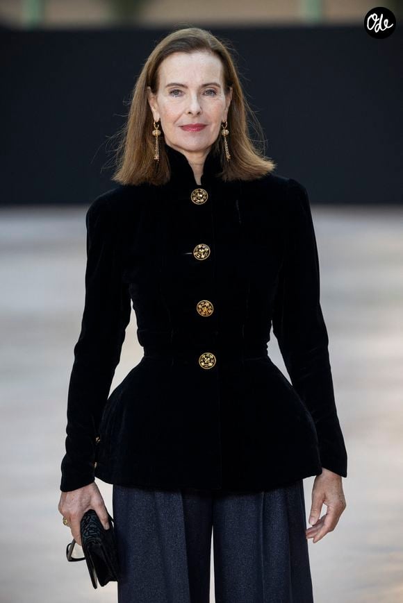 Carole Bouquet au photocall du défilé Chanel Mode Féminine Prêt-À-Porter Automne/Hiver 2025-2026 lors de la Fashion Week de Paris (PFW) au Grand Palais, à Paris, le 11 mars 2025. 

© Olivier Borde/Bestimage