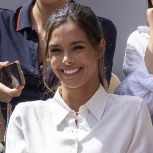 C'est au cours d'un entretien avec "Le Journal des Femmes" que l'ancienne Miss France 2013 a livré son secret. 

Marine Lorphelin (Miss France 2013) - Célébrités dans les tribunes des internationaux de France de Roland Garros à Paris le 31 mai 2022. © Cyril Moreau - Dominique Jacovides/Bestimage