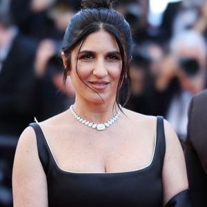 Géraldine Nakache sur le tapis rouge du film « Karma » lors du 79e Festival de Cannes, à Cannes (France), le 15 mai 2026. 

Photo de Jérôme Dominé/ABACAPRESS.COM