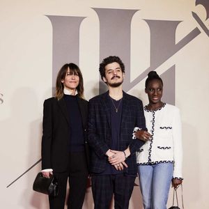 Exclusif - Sophie Marceau, son fils Vincent Żuławski, Eye Haïdara - Photocall de l'avant-première du film "Les Trois Mousquetaires : D'Artagnan" aux Invalides à Paris le 21 mars 2023.

© Moreau / Jacovides / Guirec / Bestimage