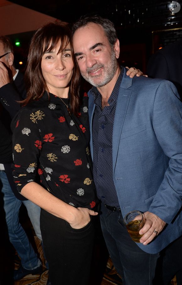 Exclusif - Bruno Solo et sa femme Véronique - 40ème anniversaire de Arnaud Ducret à la Gioia à Paris © Rachid Bellak/Bestimage
