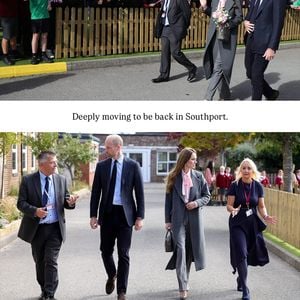 Kate Middleton et le prince William sont allés à la rencontre des proches des filles décédées durant l'attaque au couteau.