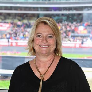 Marina Carrère d'Encausse - People à la 98ème édition du Grand Prix d'Amérique à l'hippodrome de Vincennes  le 27 janvier 2019. Les recettes des entrées du jour sur l’hippodrome seront reversées à l’association SOS Autisme France. © Lionel Urman/Bestimage