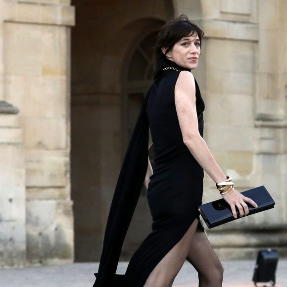 Charlotte Gainsbourg - Dîner d'Etat au château de Versailles en l'honneur de la visite officielle du roi et de la reine d'Angleterre en France (20 - 22 septembre 2023). Le 20 septembre 2023. 150 invités triés sur le volet ont été conviés à cette occasion.
© Stéphane Lemouton / Bestimage