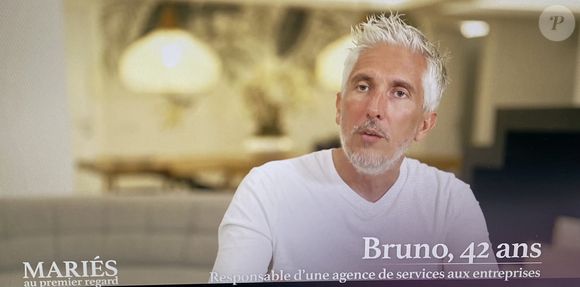 Coralie et Bruno dans Mariés au premier regard. M6