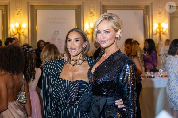 Vitaa et Adriana Karembeu à la soirée de lancement du parfum Forbidden Whisper de la maison HFC Paris à l'hôtel Meurice à Paris le 8 octobre 2025.

© Sébastien Frémont / Bestimage