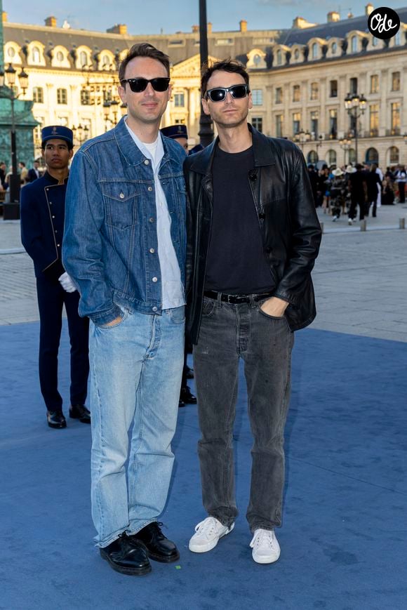 Sebastien Meyer, Arnaud Vaillant au Défilé « Vogue World » Place Vendôme dans le cadre de la Fashion Week de Paris, France, le 23 juin 2024. © Olivier Borde/Bestimage