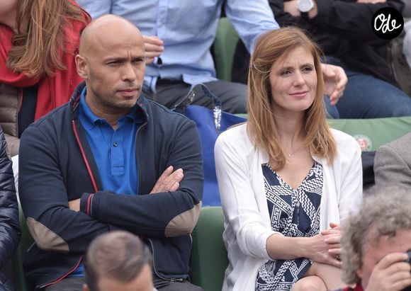 Eric Judor assiste à un match lors de la cinquième journée de Roland-Garros, à Paris, le 28 mai 2015. Photo : Laurent Zabulon/ABACAPRESS.COM