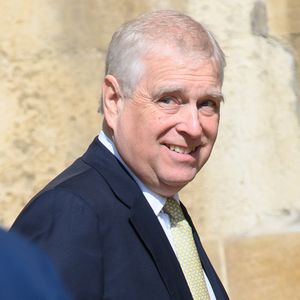 Le prince Andrew assiste à la messe de Pâques de la famille royale dans la chapelle Saint George de Windsor dans le Berkshire, le 20 avril 2025 
GOFF INF / BESTIMAGE