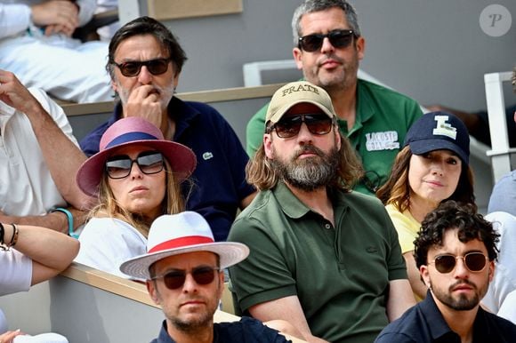 Yvan Attal et Fred Testot à Roland Garros le 03 juin 2025 à Paris, France. Photo de ABACAPRESS.COM
