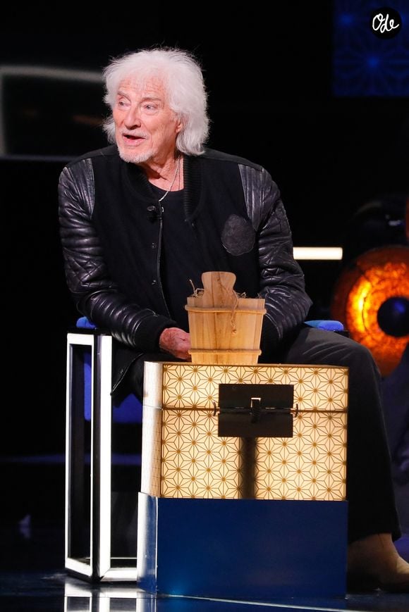 Exclusif - Hugues Aufray - Enregistrement de l'émission "La boîte à secrets 14", présentée par F.Bollaert, et diffusée le 28 octobre sur France 3. © Christophe Clovis / Bestimage