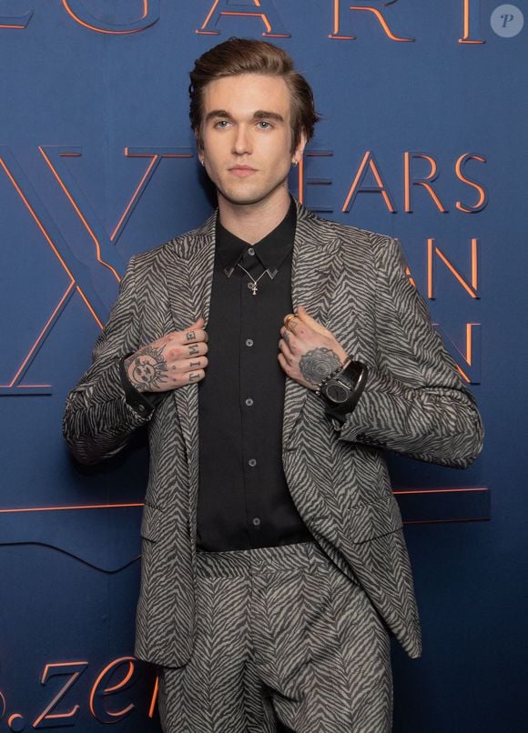 Gabriel Kane Day Lewis à la soirée Bulgari pour le 20e anniversaire à Rome, en Italie, le 19 février 2019. Photo ABACAPRESS.COM