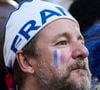 Conscient que tout peut s’arrêter, il affirme vivre l’instant présent tout en se préparant à un éventuel retrait médiatique.
Bruno Guillon - Célébrités dans les tribunes du match du groupe D de l'Euro 2024 entre l'équipe de France face à l'Autriche (1-0) à Dusseldorf en Allemagne le 17 juin 2024. © Cyril Moreau/Bestimage