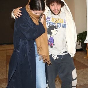 West Hollywood, CA  - Selena Gomez et Benny Blanco à West Hollywood.