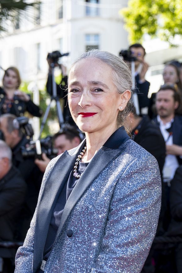 Delphine Ernotte, présidente du groupe France Télévisions - Montée des marches du film « Vie privée » lors du 78ème Festival International du Film de Cannes, au Palais des Festivals à Cannes le 20 mai 2025. © Pierre Perusseau/Bestimage