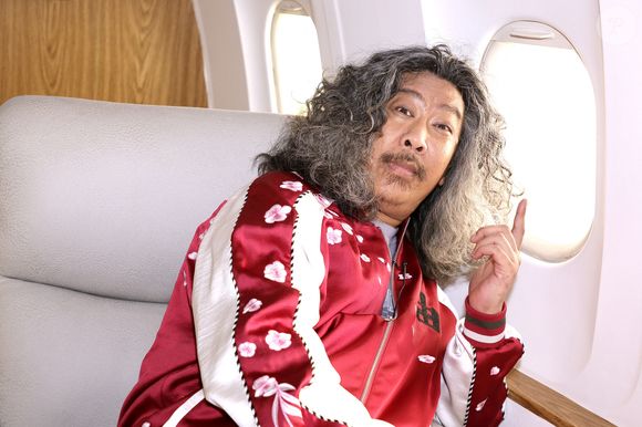 Bun Hay Mean (Le Chinois Marrant) lors de l'enregistrement de l'émission "Le Jet de Luxe", présentée par Jordan de Luxe. Paris, le 18 avril 2025. © Cédric Perrin/Bestimage