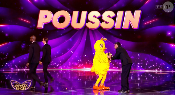 Le poussin dans Mask Singer - capture d'écran TF1