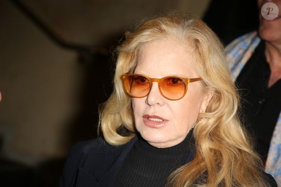 Sylvie Vartan lors de la soirée en l&#x2019;honneur de Danielle Darrieux et a la projection du film 'Occupe-toi Amelie', au cinema Max Linder Panorama, a Paris, France le 09 Avril 2018. Photo by Jerome Domine/ABACAPRESS.COM
