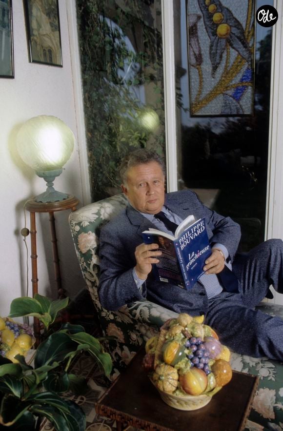 Archives - En France, Philippe Bouvard dans sa villa de Cannes le 2 février 1996.

© Bestimage