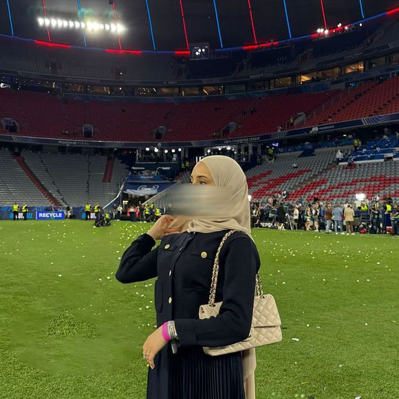 Rima, la femme d'Ousmane Dembélé, se montre sur son compte Instagram. Photo publiée le 2 juin 2025.