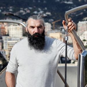 Exclusif - Sébastien Chabal inaugure le parkour connecté Monamov' sur la digue du vieux port de Monaco le 12 décembre 2019.
© Jean-François Ottonello / Nice Matin / Bestimage
