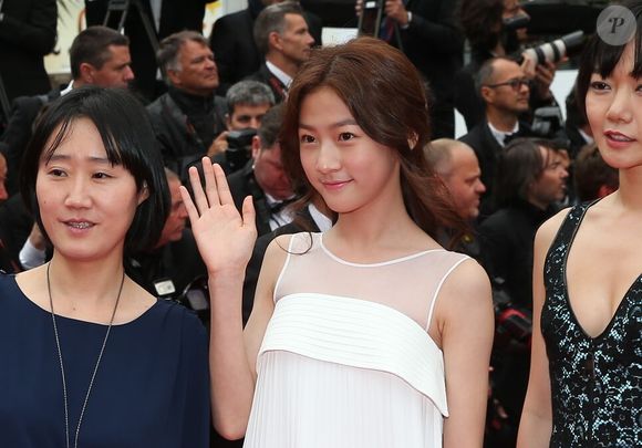 Son corps a été retrouvé sans vie à son domicile de Séoul, ce dimanche 16 février 2025.

Kim Sae-ron à la montée des marches du film "Foxcatcher" lors du 67e Festival du film de Cannes, 2014.

Photo : Borde-Moreau / Bestimage