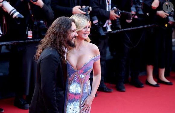 Tom Kaulitz et sa femme Heidi Klum - Montée des marches du film « Mission Impossible : The Final Reckoning » lors du 78ème Festival International du Film de Cannes, au Palais des Festivals à Cannes. Le 14 mai 2025
© Jacovides-Moreau / Bestimage